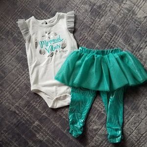 Baby Cat & Jack Mermaid Vibes Outfit